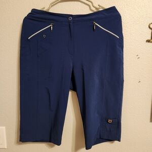 Jamie Sadock Capri Pants Golf navy size 6 like new